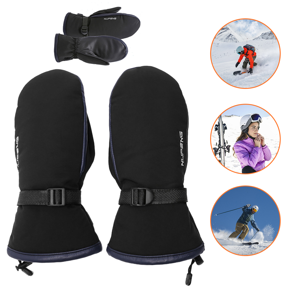 Cycling Glove - 電気加熱ハンドウォーマーグローブ、USB充電、防水、3ギア温度、クライミング、ハイキング、サイクリングに適しています