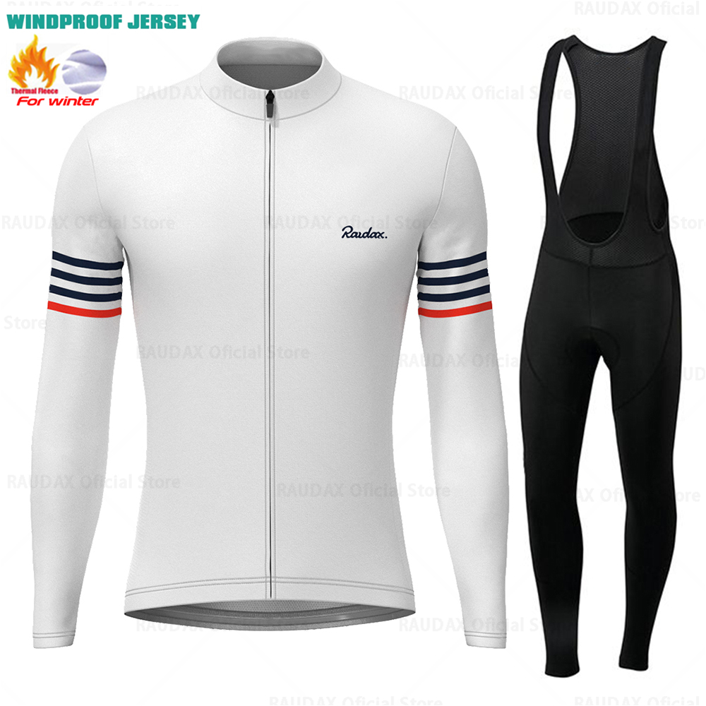 Cycling Gear Leaderboard - Raudax-冬用の長袖フリースジャージ,暖かくて暖かいサイクリングウェア