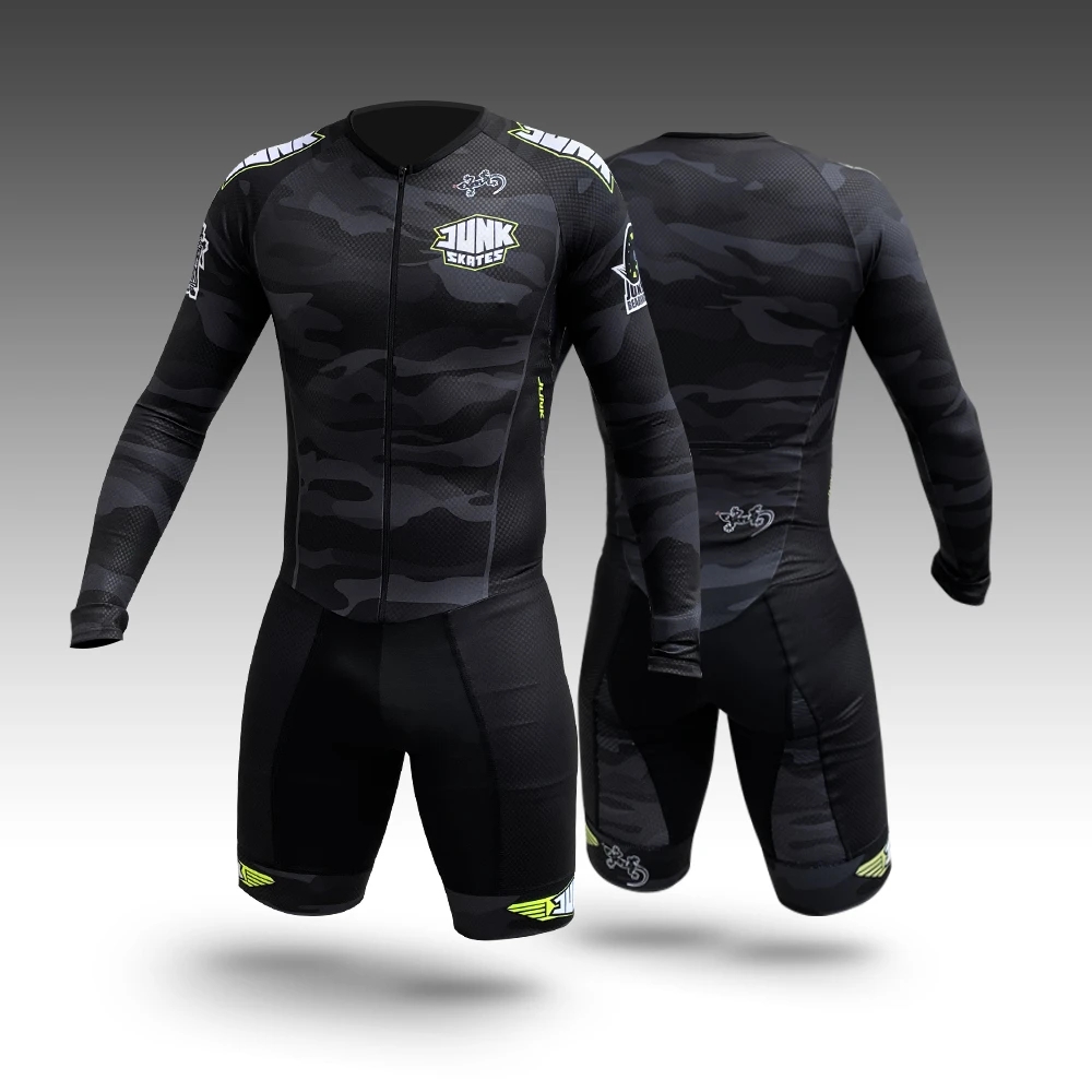 メンズローラースケートサイクリングジャージ,トライアスロン服 - Cycling Gear Leaderboard のレビューと価格