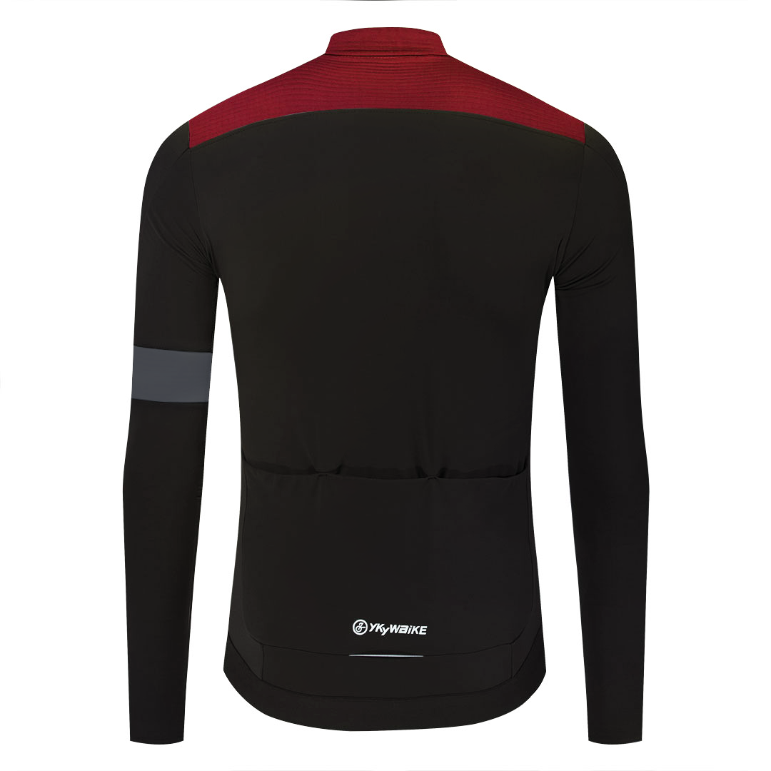 Ykyw-男性用ウィンターサイクリングジャージ,防風,長袖, - Ykyw Cycling Gear のレビューと価格