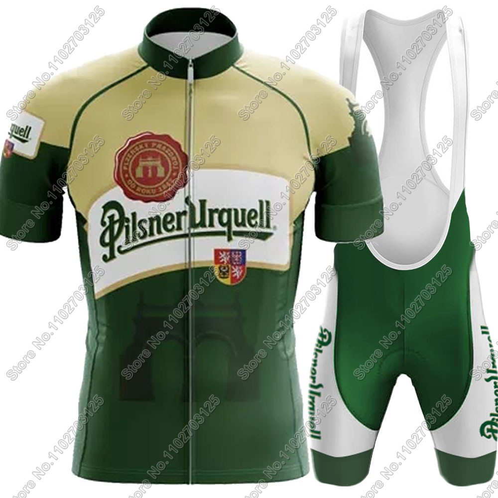 2025 ドリンクビールサイクリングジャージセット夏チェコ長 - Cycling Gear Leaderboard のレビューと価格