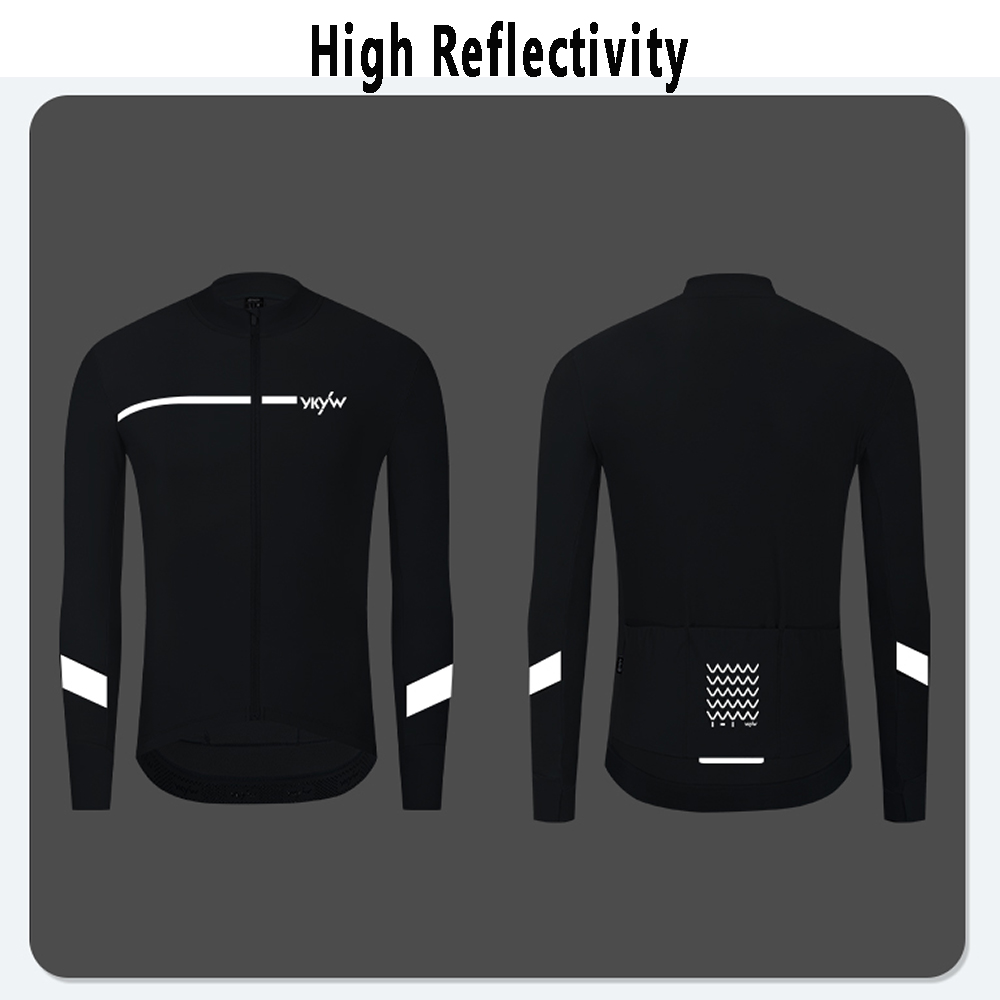 Ykyw 秋冬メンズプロサイクリングロングスリーブジャケット - Ykyw Cycling Gear のレビューと価格