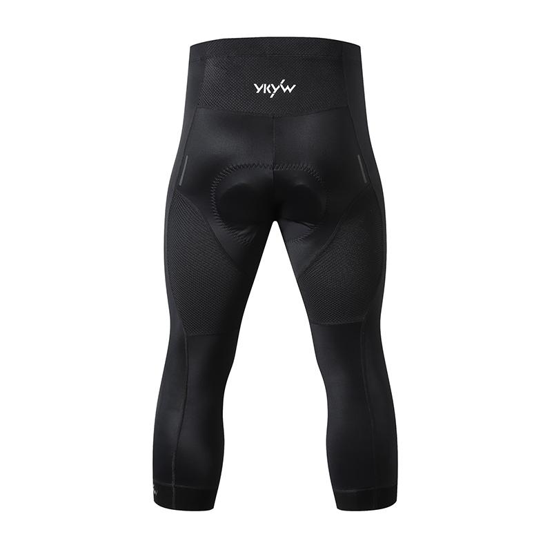 Ykyw ロードバイクプロチーム男性3/4サイクルパンツ黒タ - Ykyw Cycling Gear のレビューと価格